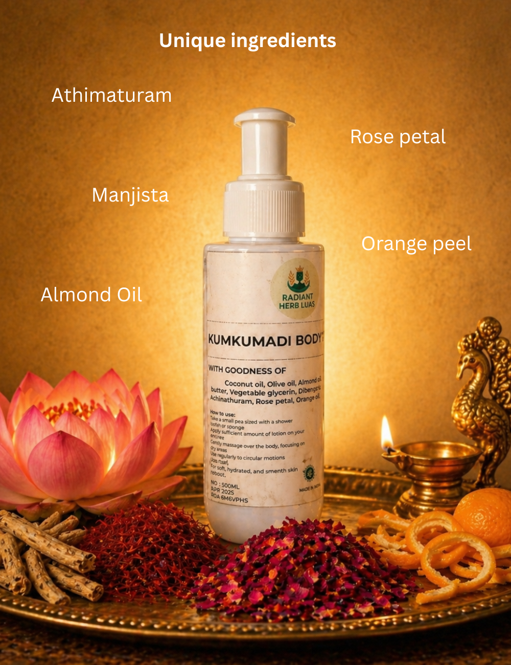Kumkumadi Body lotion