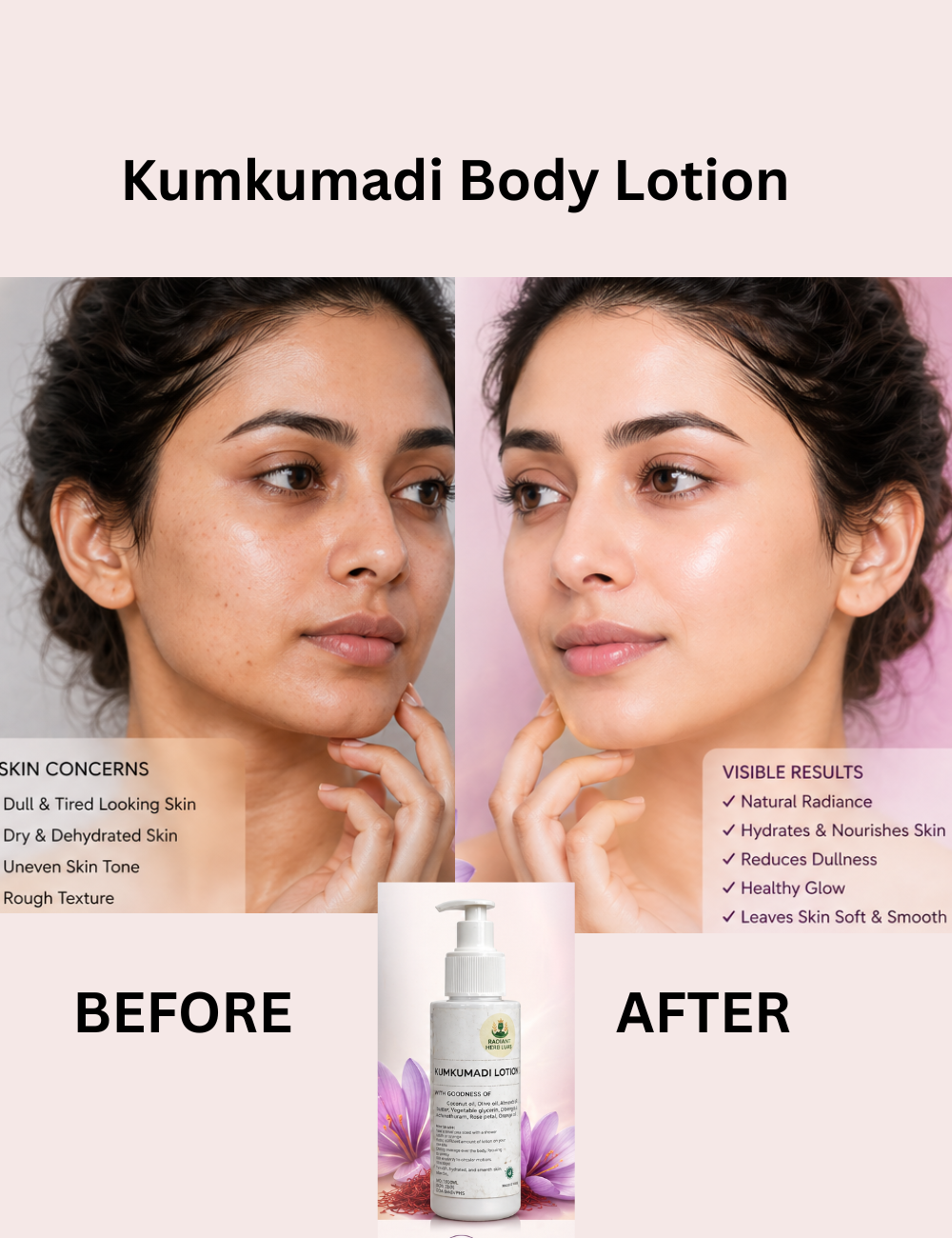Kumkumadi Body lotion
